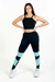 Conjunto Fitness Tiffany Calça Legging Cintura Alta e Cropped com Telinha Grazia Perfetta - Cor, Estilo e Performance no Seu Ritmo
