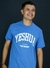 CAMISETA YESHUA HE SAVES - AZUL - comprar online