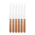 Cuchillos De Mesa X6 Unid. Mango Madera Dynamic Tramontina - comprar online
