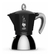 Cafetera Italiana Bialetti Induction Moka 4 Pocillos Color Negra - Samihome