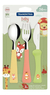 Set 3 Cubiertos Tramontina Friends Bebe Niños Acero Samihome - comprar online