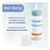 Mamadera Chicco Wellbeing Anticolicos 330ml 4m+ Color Verde Wellbeing