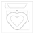Molde Corazon Torta 24cm Tramontina Brasil Teflon Samihome en internet