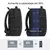 Mochila Coroa Romântica Masculina de Viagem USB Expansível, tablet expansivel!! - eden global