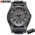 Relógio Masculino Curren 8225 Pulseira Couro Mostrador Grande Quartz Original - comprar online