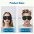 Máscara para dormir fones de ouvido bluetooth Design 3D Confortável Fones de Ouvido Integrados - comprar online
