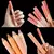 Diamante glitter sombra forro lápis rosto maquiagem iluminador de longa duração fosco rosa bicho da seda champanhe ouro delineador caneta - eden global