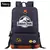 Moda aventura dinossauro Unissex MINISO Oxford 20 a 35L com Compartimento para Notebook - eden global