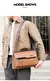 Imagem do Bolsa Masculina Jeep Buluo – Couro, Grande, Estilo Executivo, Crossbody e Mão Marca: Jeep Buluo Modelo: JP8302 Origem: Jiangsu, China Material Pri