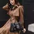 Bolsa Feminina LANYIBAIGE de Couro PU Macio | Grande Capacidade | 3 Compartimentos | Ombro e Crossbody | Estilo Casual