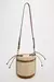 Bolsa de balde de palha para mulheres, bolsas de ombro tecer, Mochila Feminina de Palha Estilo Balde – Bolsa de Ombro Versátil em Canudo com Fecho em - loja online