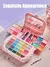 Conjunto Cosmético Lavável com Espelho - GSF Transforme a brincadeira das suas pequenas em criatividade de forma segura e divertida - comprar online