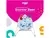 Cadeirinha de Descanso Zeen Cosco Kids Azul com Vibração, Música e Brinquedos - eden global