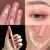 Diamante glitter sombra forro lápis rosto maquiagem iluminador de longa duração fosco rosa bicho da seda champanhe ouro delineador caneta