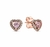 Aretes de corazón en internet