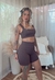 Short e Top marrom - comprar online