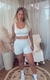 Short com Top azul bebê - comprar online