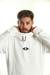 SCARF HOODIE "GS777"- off white - PRIMORDIAL777