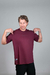 Camiseta Relax "FORTUNA" Bordo - comprar online