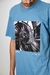 Camiseta "FIBONACCI" azul claro na internet
