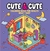 Livro de Colorir - Cute & Cute Coloring Book for Adults - Bold Easy