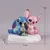 Estatueta de Stitch e Angel | Disney - O Amor é Uma Experiência Genética | - loja online