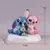 Estatueta de Stitch e Angel | Disney - O Amor é Uma Experiência Genética | - comprar online