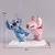 Estatueta de Stitch e Angel | Disney - O Amor é Uma Experiência Genética |