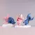 Estatueta de Stitch e Angel | Disney - O Amor é Uma Experiência Genética |