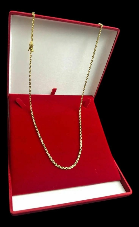 Cordão Cadeado 2mm Banhado A Ouro 18k - comprar online