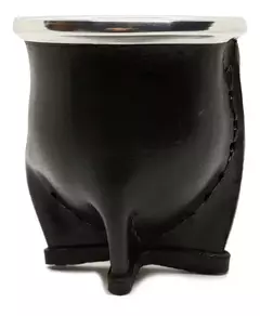 Mate Uruguayo Artesanal Camionero Cuero Premium Regalo