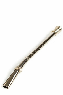 Bombilla De Metal Bronce Niquelado Económica Ideal Para Mate Color Plateado - comprar online