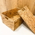 Caja con tapa seagrass MED 30X34 CM - Decorato