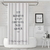 Cortina para baño estampada