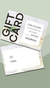 Gift card $40.000