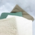 Mantel de tusor liso 1.40 x 3 mts