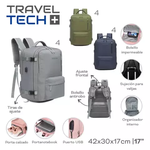 17930 - MOCHILA DE VIAJE TRAVELTECH T2