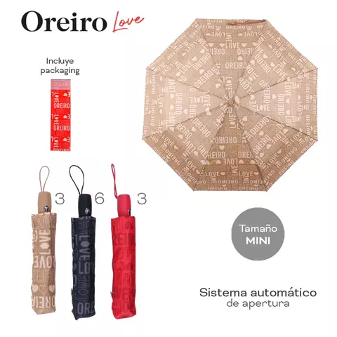 28444 - Paraguas Oreiro Love