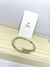 Bracelete aço inox prego prata - comprar online