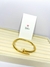 Bracelete aço inox prego dourado - comprar online