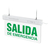 Cartel De Salida Emergencia Luminoso 1w Led Macroled Csl