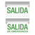 Cartel De Salida Luminoso Led Lucciola Em.35