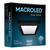 Panel Plafon Led 12w Cuadrado Negro Aplicar 6000k Macroled