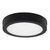Plafon Led Redondo Negro 18w Luz Calida Pal151 Lucciola