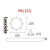Plafon Led Redondo Negro 18w Luz Calida Pal151 Lucciola - comprar online
