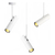 Colgante Spot Cabezal Versatil Movil 1 Led Gu10 Blanco 180 - comprar online