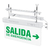 Cartel Salida Emergencia Luminoso 1w Led Csl Macroled - comprar online