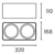 Plafon Techo Cardanico Led Ar111 4 Luces Blanco Vancouver Db - comprar online