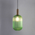 Lampara Colgante Casiu Verde Vidrio Vintage Deco Led E27 - comprar online