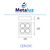 Plafon Cardanico Profesional P/4 Dicro Blanco Miro Qdm24c - comprar online
